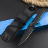 4Models 140BKSN Nimravus Fixed Blade Knife 154cm Bladlegering Handtag utomhusläger Hunt Survival Tactical Pocket Hunter Knives 140/140BK EDC Tools