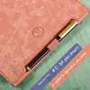 Conjunto de caderno de folhas soltas, núcleo removível, escritório, papelaria, negócios, b5, engrossado, minutos de reunião, bloco de notas