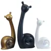 Nordic Animal Creative Snail Snail Sculpture Home مكتب الاستقبال مصباح الطراز الغرفة فن الضوء الزخرفة زخرفة سطح المكتب