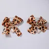 Stud Earrings HuaTang Sexy Leopard Print Drop For Women Lovely Pearl Stone Heart Alloy Dangle Earring Y2K Party Jewelry 20549