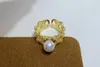 Sterling Silver Ring k Gold Crafted Pearl Dot 8mm Accessories List Price VRR14 240227