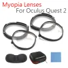 أجهزة لـ Oculus Quest 2 VR نظارات englass المغناطيسية المضادة للأزرق