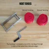 Konst Boxning Bandage Winder Box Steel Portable Boxing Bandage Wrappy Organisationsutrustning Sanda Muay Thai Hand Wrap Roller Tool