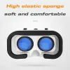 Enheter Shinecon 3D VR -glasögon Virtual Reality Viar Goggles Headset Devices Smart Helmet Lenses For Mobile Phone Smartphones Viewer