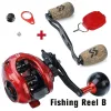 Reels Sougayilang Baitcasting Fishing Reel 8:1 Gear Ratio High Speed Fishing Wheel with Metal Carbon Fiber Fishing Handle Accessorier