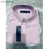 T-shirt da uomo Camicie cavallo Camicetta ricamata Manica lunga Tinta unita Vestibilità Abbigliamento da lavoro Camicia a maniche lunghe Normale S-2XL 240301