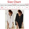 Abiti casual Stile europeo e americano Rayon pizzo oversize costume da bagno bikini copricostume solido protezione solare da spiaggia donna sexy