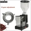 Ferramentas xeoleo moedor de café elétrico 200w máquina de café expresso turco miller 60mm moedor de rebarba plana máquina de café expresso 20 passos