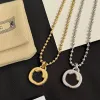 2024 Simple Style Womens Letter Pendant Halsband Nytt varumärkesdesign Jewelry Classic Design Födelsedagspresent Halsband med låda högkvalitativ lång kedja