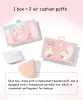 Puff 1pack=2pcs Everbab Marshmallow/Triangular Air Cushion Puff BB Cream Setting Sponge Puff Soft Dry / Wet Use Makeup Tool