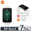 Montres Xiaomi Mi Band 7 Pro avec GPS Bracelet intelligent AMOLED écran sang oxygène Fitness Traker étanche bande intelligente