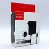Für Nintendo Switch AC-Adapter, Reise-Wandladegerät, Netzteil für NS Switch Lite, 5 V, 2,4 A, EU-US-Stecker mit Box-Paket-Adaptern