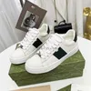 New ace Designer Scarpe casual Bee Ace Sneakers Basse Scarpe da donna da uomo Tigre di alta qualità ricamato Nero Bianco Strisce verdi Sneakers da passeggio 1.25 03