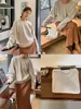 High End Soft and Sticky Pit Stripe Texture Sweater, Women's Trend, Spring and Winter New Korean Version Lazy Knit tröja