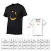 Мужские топы на бретелях, золотая футболка с буквой N (арабская буква N), забавная футболка, милая одежда, рубашки