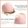 Puff 50pcs logotipo personalizado Nome da cereja Darling Peach pão cozido de beleza ovo de ovo Poff Puff Sponge Beauty Tools Gifts Gifts