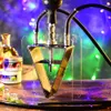 Dejaya akrilik nargile shisha boru 1 hortum 2 hortumlar narguile pipa cachimba completo sisha duman aksesuarlar kulüp partisi 240220