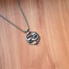 Wolf Tide Модное властное полое мужское ожерелье с двойной змеей и титановой стальной цепочкой Персонализированные хип-хоп рок-ювелирные изделия Подарки оптом