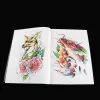 Accreps Traditional Tattoo Flash Book Stencil Koi Dragon God Fish Skull Hannya Gril Elephant Bano Tattoo Accessories Body Art Books