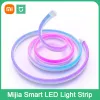 Controllo Xiaomi Mijia LED Smart LED Ambient Light Strip Bluetoothwifi Intelligent Collegamento Full Score Atmosfera RGB Gaming Light Effect 2M