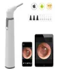 Otoscope numérique visuel WIFI 39mm, Endoscope auriculaire, caméra, nettoyeur de cire pour nez s, Support dentaire, IOS Android 2207227610179