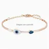 Armband kettingsets Gema originele fijne sieradenset Charm Evil Eye ketting Damesringarmband Oorbellen Feestartikelen met logo Dhs9B