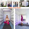 wholesale Outdoor Games NEW White Inflatable Hot Yoga Dome Tent For Home Yoga