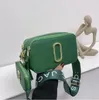 Multicolor Camera Bag Designer torebki Kobiety szerokie paski ramionowe torby torby Portfel Marka Krzyżowa klapa 0003