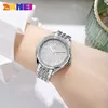 Skmei 2030 relogio feminino moissanite montre or rose mode femmes montres classique luxe montre-bracelet diamant montre à Quartz