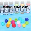 ACPESORES DMTATTOO 200PCS Tattoo Ink Cup mit Basis Dharma Color Cup Pigment Cup Microblading Permanent Make -up Tattoo Accessoires