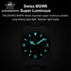 Other Watches Addiesdive Mens Bubble Mirror Pot Cover Glass NH35 Automatic Mechanical Sapphire Steel Strap m Waterproof Dive Q240301
