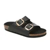 2024 Designer Sandaler för män Kvinnor tofflor Pantoufle Slide Sliders Black Grey Sandal Clogs Suede Snake Leather Slide Buckle Strap Slipper Mens Womens Shoes Shoes