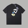 24SS Spring Summer Paris Style Eyes Mouth Nose Wool Tyg Tee Designer T Shirt Casual Fashion Skateboard Men Women Tshirt 0301