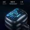 Hoofdtelefoon Awei T53 ANC oordopjes Bluetooth-oortelefoon TWS V5.3 ENC Draadloze hoofdtelefoon Bluetooth 360° Hifi Stereogeluid Sportheadset Gaming