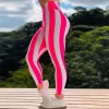 Tenue pour femmes fitness Leggings sexy sport hauts taies pantalon yoga numérique imprimé mer miw de course de course
