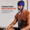 Lifting Head Neck Weight Lifting Straps Nylon Weight Bearing Cap with Chain Strength Training WeightLifting Fitness Gym Equipment