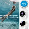 Watches LEMFO Smart watch women Bluetooth Call NFC smartwatch IP68 waterproof Fitness sports watches 260mAh 1.36 inch 390*390 HD PK GT 3