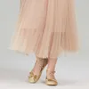 HEEZ Damen-Flats, stilvolles Slip-on-Kleid, runde Zehenpartie, Ballerina, bequem, verstellbarer Knöchelriemen, niedliche Ballerinas