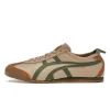 Onitsukass tiger mexico 66 livsstil sneakers kvinnor män designers löpskor svart vit blå gul beige låg modetränare loafer