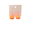 Dangle Earrings 1Pair Cute 3D Fun Pumpkin For Women Halloween Jewelry Personalized Simulation Party Decoration Holiday Gift