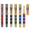 Hongdian D5 Qin Dynasty Series Piston Fountain Pen Eff eff nib exquisite retro書記執筆刻まれた中国語スタイル240229