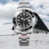 Gold watches high quality Luxury Mens Watch 44MM SEA DWELLER Ceramic Bezel Stainless Steel Automatic movement deep black dial waterproof montre de luxe with box