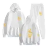 Men's Hoodies Sweatshirts New Giant Investigation Soldier Surrounding Anime Mens Two Piece Printed Sweater Fashion Casual Long sleeved Couple Clothing