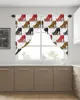 Curtain Valentine'S Day High Heels Window Treatments Curtains For Living Room Bedroom Home Decor Triangular