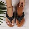 Tofflor kvinnor flip flops sommarskor platt avslappnade heta skor hem sovrum gratis frakt och lågt pris stor storlek 42 43 T240301