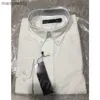 T-shirt da uomo Camicie cavallo Camicetta ricamata Manica lunga Tinta unita Vestibilità Abbigliamento da lavoro Camicia a maniche lunghe Normale S-2XL 240301