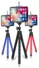 Statief voor telefoon Mini flexibele spons Octopus IPhone Camera Telefoonhouder Clip Stand2420626