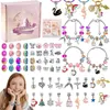 Strand DIY Charms Bracelet Making Set Spacer Beads Pendant Accessories For Jewelry Creative Children Girls' Gifts