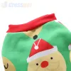 Jaquetas SXL Roupas de Natal para Cães Pequenos Inverno Quente Santa Padrão Casaco Jaqueta de Algodão Festa de Feriado Filhote de Cachorro Traje de Natal