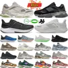 Ny designer löparskor 9060 Fuelcell propel v4 män kvinnor sneakers hav salt svart tegelstenar trä pack rosa tränare mens kvinnor 9060s sportspår casual sko